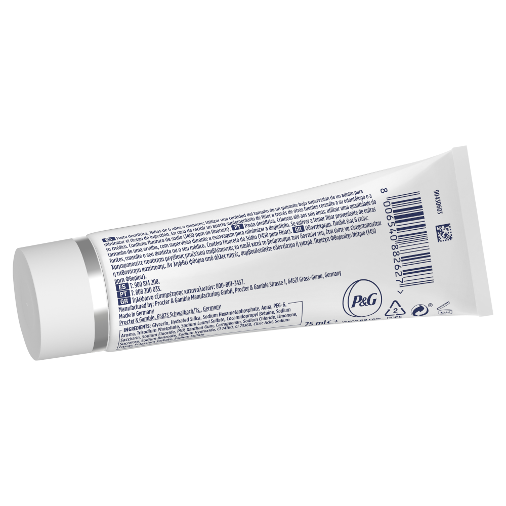 ORAL-B Pasta de Dientes 3D White Brillo Seductor Blanqueadora 75ml-8