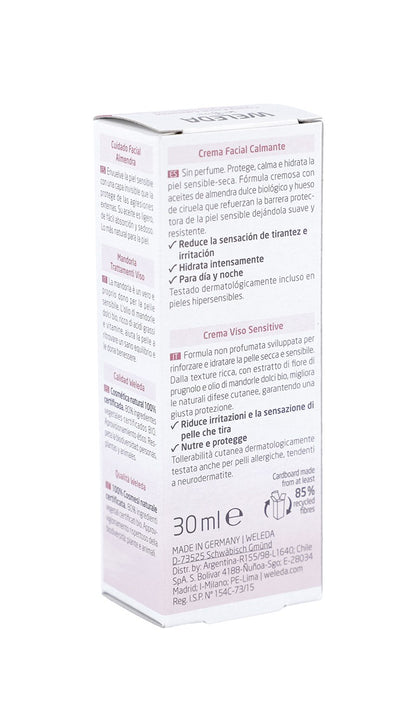 WELEDA Crema Facial Calmante de Almendra 30ml-2
