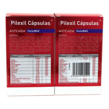 Pilexil Anticaída Forte Max Duplo 2x60 Cápsulas-5