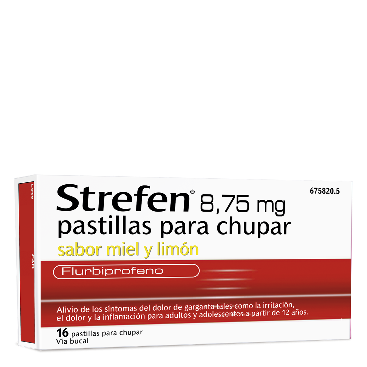STREFEN Miel-Limón 8.75 MG 16 Pastillas-1