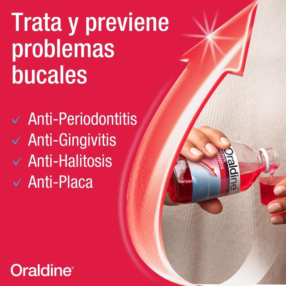 ORALDINE Antiséptico Colutorio Bucal 200ml-2