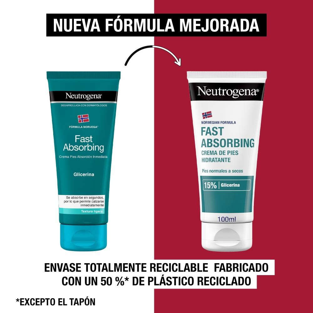 NEUTROGENA Crema Pies Absorción Inmediata 100ml-7