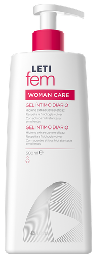 LETIFEM Woman Gel Íntimo Uso Diario 500ml-1