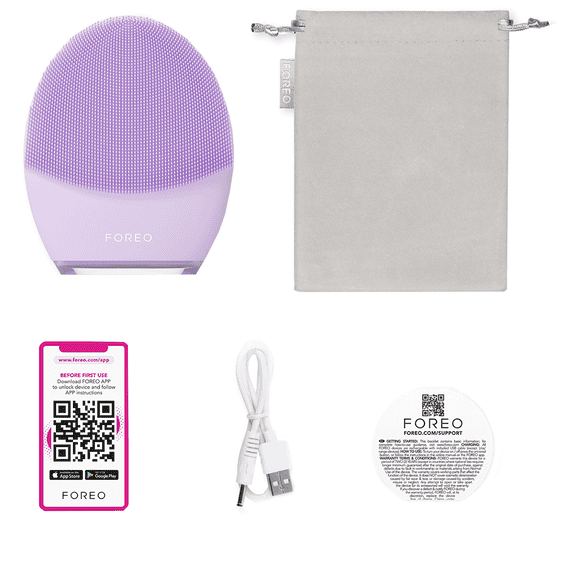 FOREO LUNA 4 Masajeador Facial Púrpura 1 ud-2