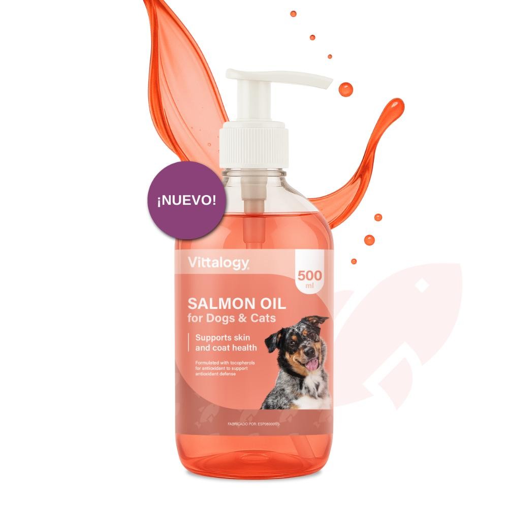 Vittalogy Aceite de Salmón para Perros y Gatos 500ml-3