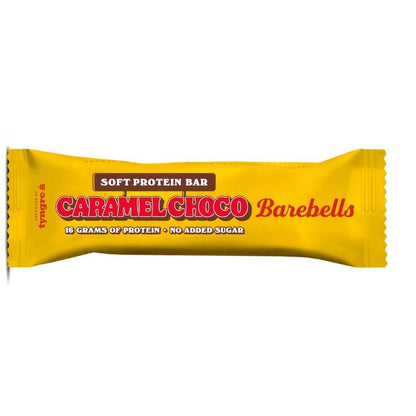 BAREBELLS Soft Caramel Choco Barrita Proteica 55g-1