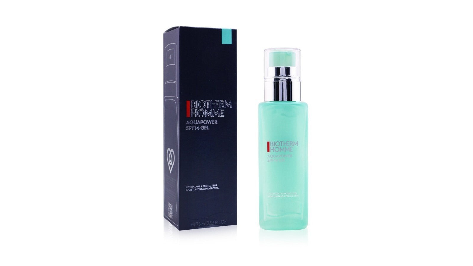 BIOTHERM HOMME Aquapower Gel Hidratante Día SPF14 75ml-1