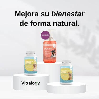 Vittalogy Aceite de Salmón para Perros y Gatos Triplo 3x500ml-8