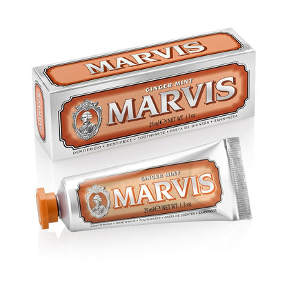 Marvis Ginger Mint Dentífrico Viaje 25ml-7