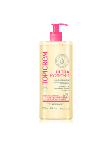 Topicrem Aceite de Ducha UH 1000ml-1