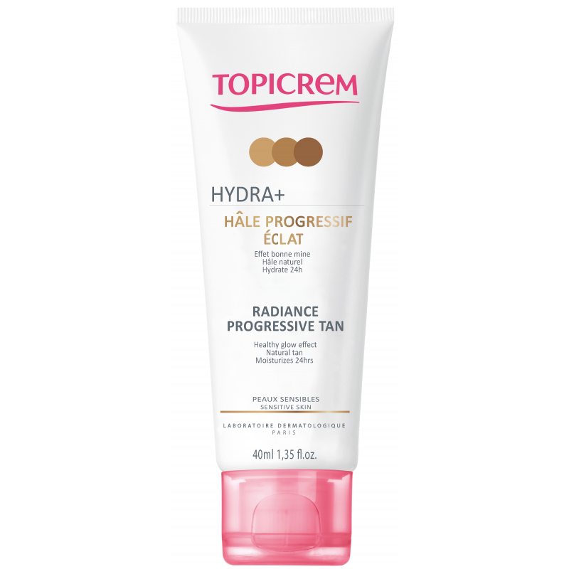 Topicrem Hydra+ Bronceado Progresivo Facial Crema 40ml-2