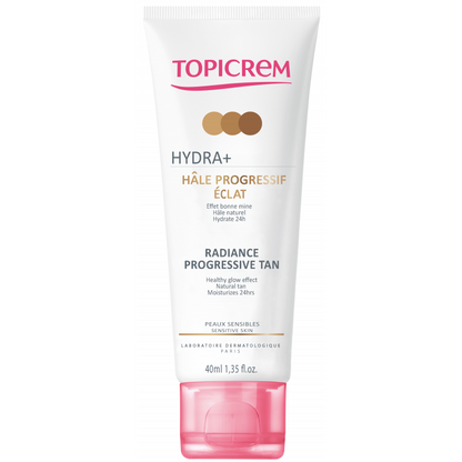 Topicrem Hydra+ Bronceado Progresivo Facial Crema 40ml-2