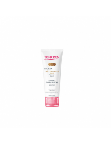 Topicrem Hydra+ Bronceado Progresivo Facial Crema 40ml-3