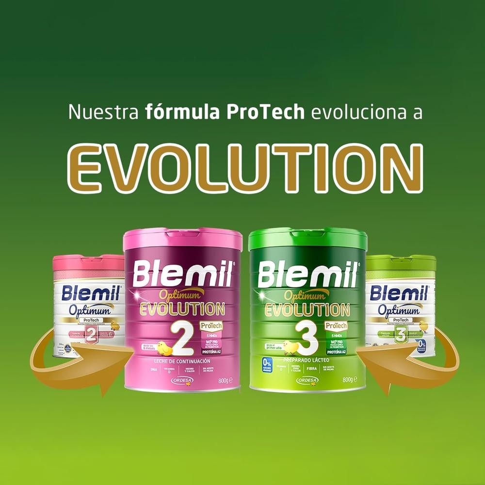 BLEMIL 3 Optimum Evolution Leche de Crecimiento Triplo 3x1200 gr-4