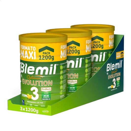 BLEMIL 3 Optimum Evolution Leche de Crecimiento Triplo 3x1200 gr-1