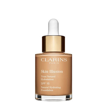 Clarins Skin Illusion Base de Maquillaje Líquida 30ml 113 Chestnut-5