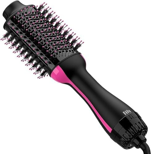 Revlon One-Step Volumisser Cepillo Redondo Giratorio Negro 1 ud-1