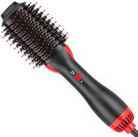 Revlon One-Step Volumisser Cepillo Redondo Giratorio Negro 1 ud-2