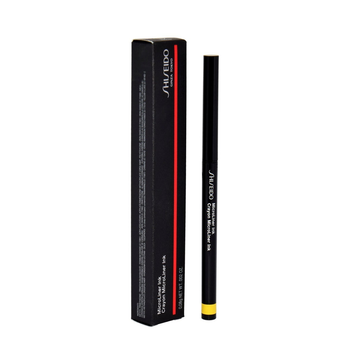 Shiseido Microliner Ink 06-Delineador de Ojos Amarillo Mate 0.08g-4
