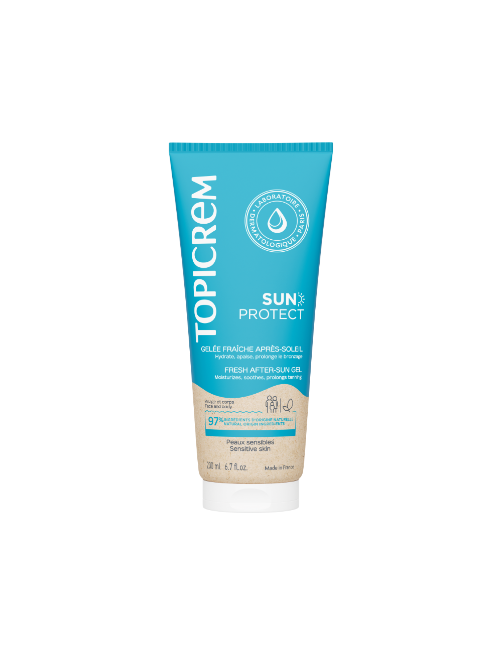 Topicrem Gel Fresco After-Sun 200ml-1