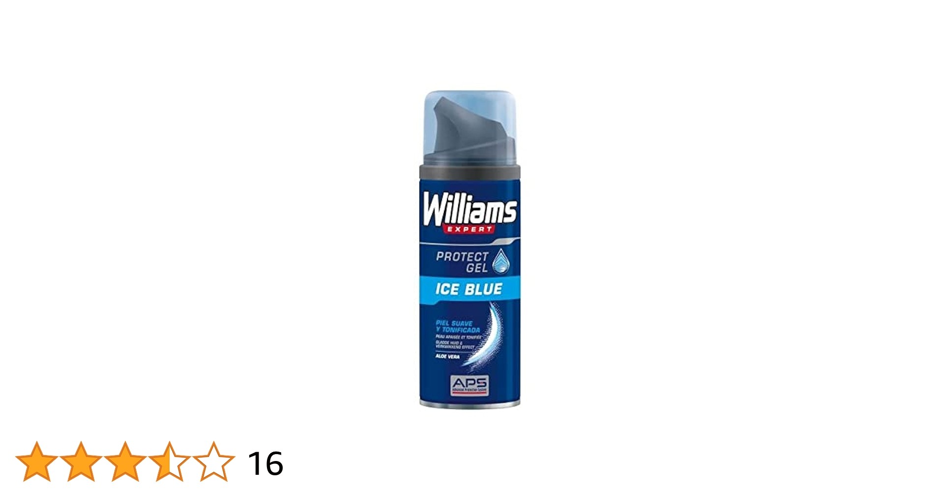 Williams Gel de Afeitar Ice Blue 200ml-2