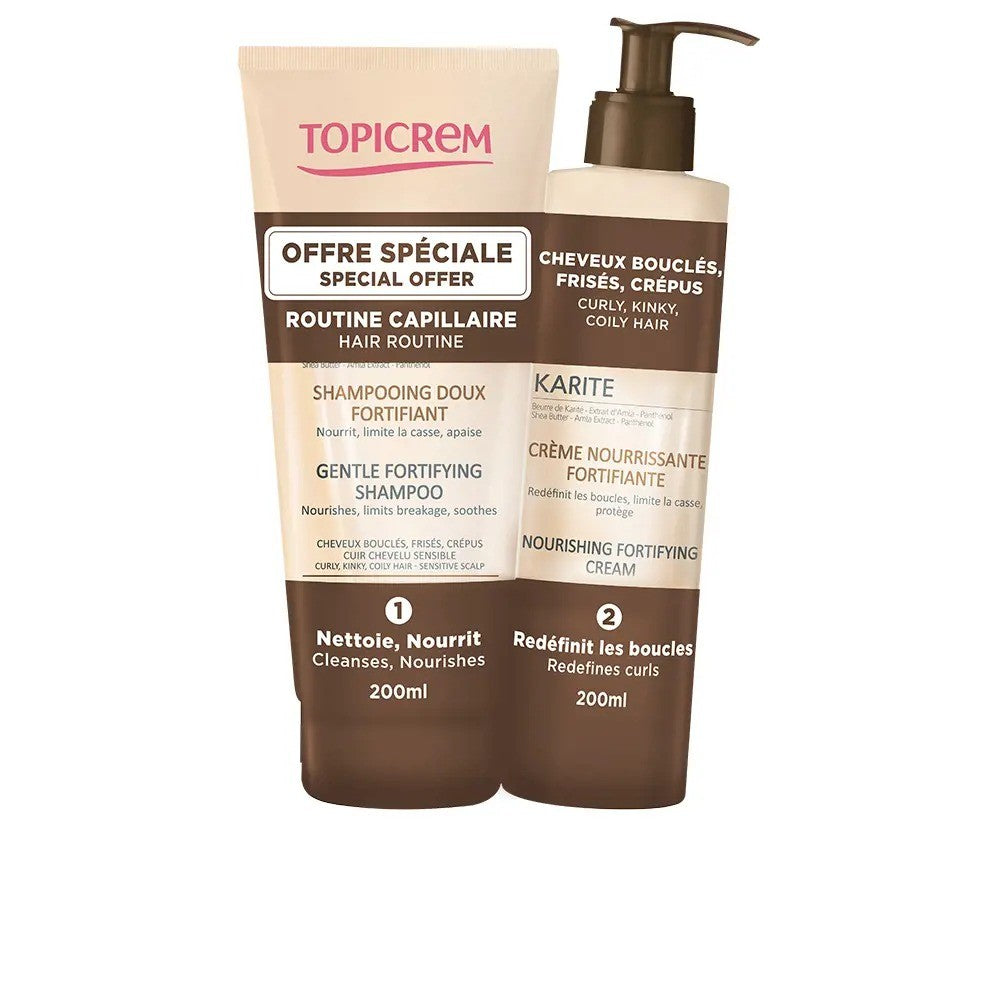 Topicrem Set de Peluquería Champú y Crema Nutritiva 2 pz-1