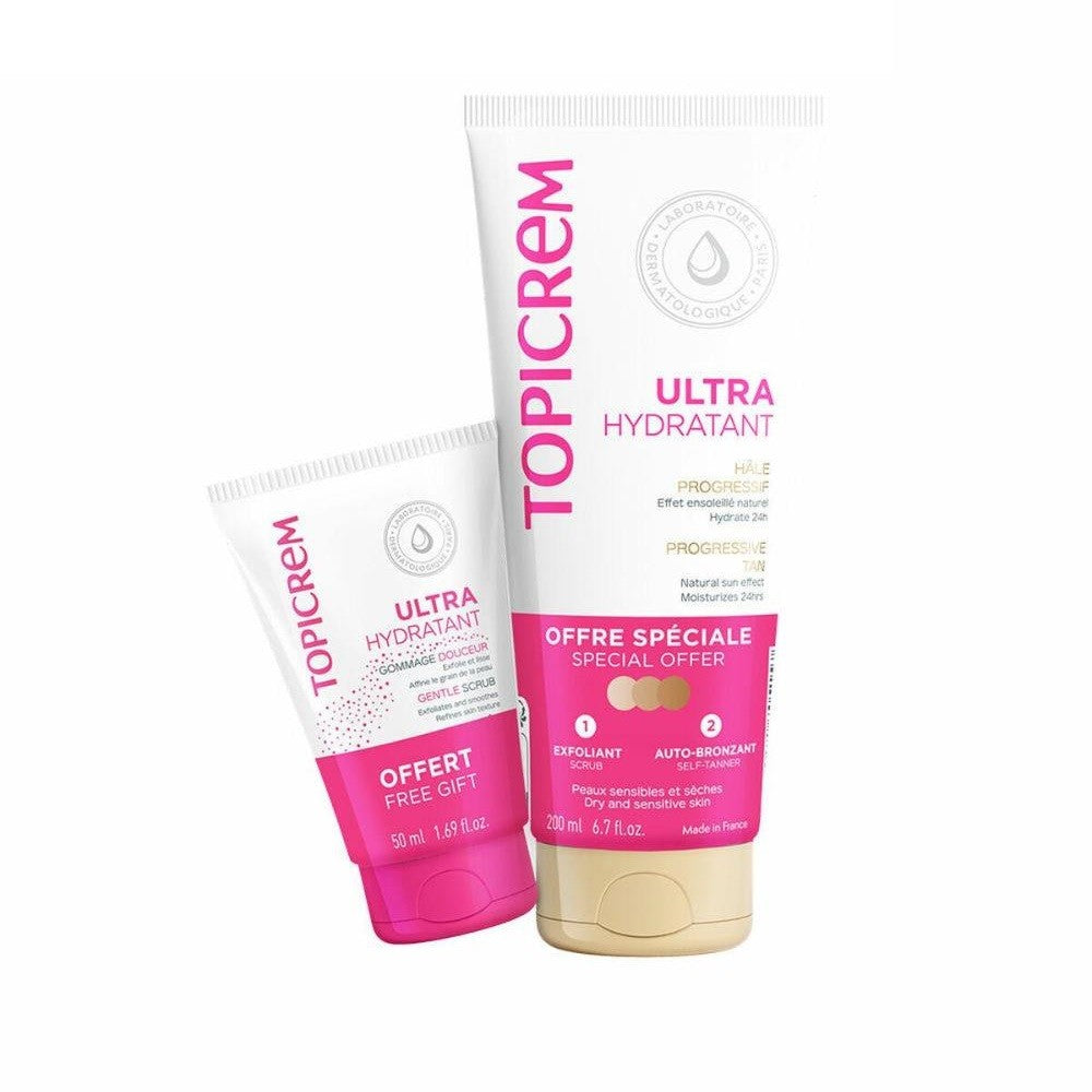 Topicrem UH Bronceado Progresivo Corporal Estuche 200ml + 50ml-1