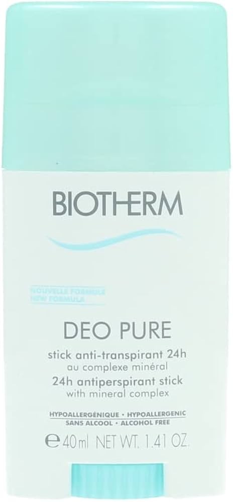 BIOTHERM Deo Pure Antitranspirante en Palo 40ml-14