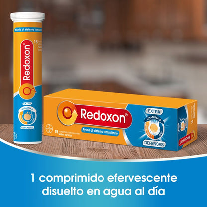 REDOXON Extra Defensas 15 Comprimidos Efervescentes-4